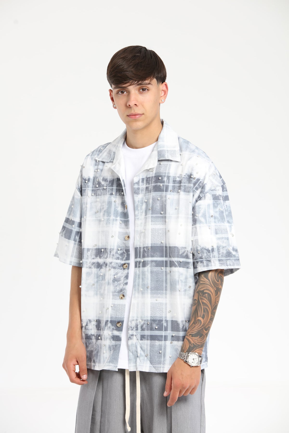 Camicia perla
