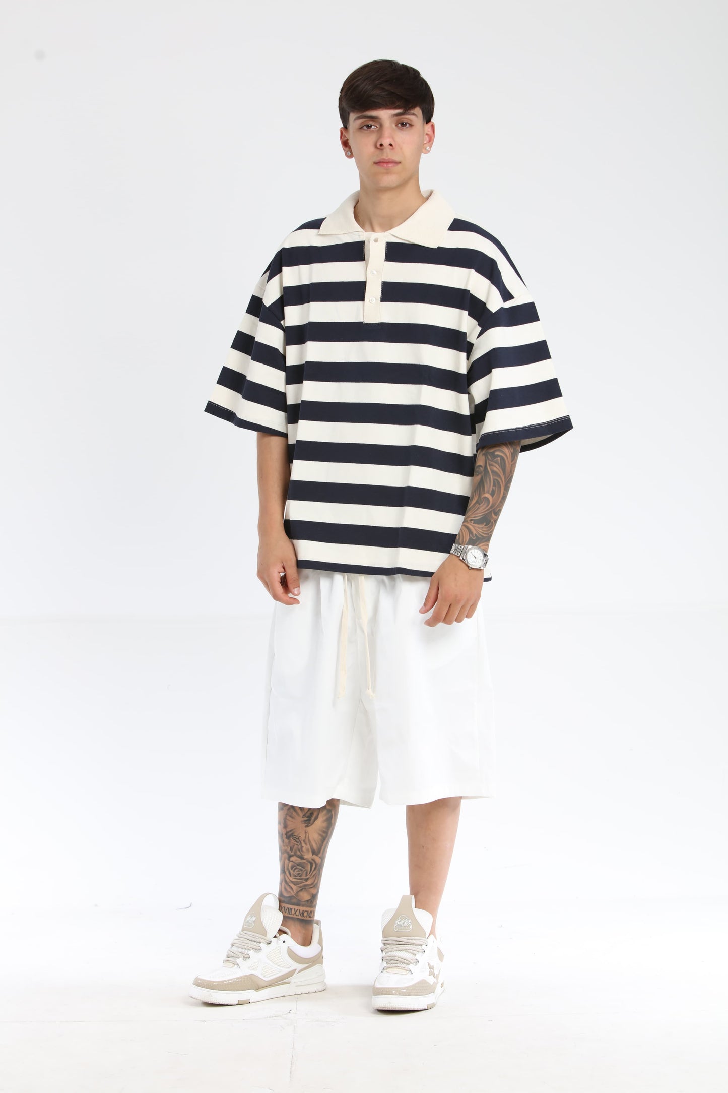 Polo riga navy