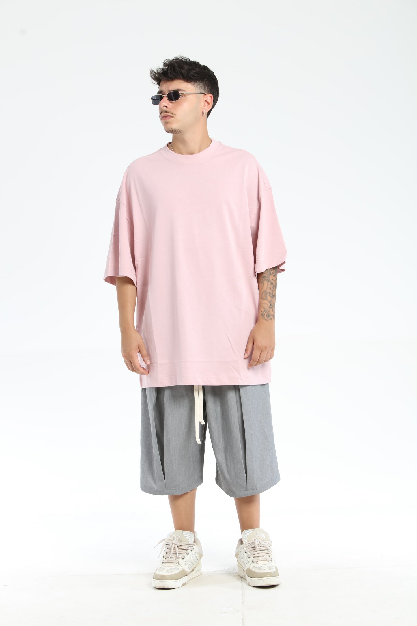 T-shirt oversize rosa
